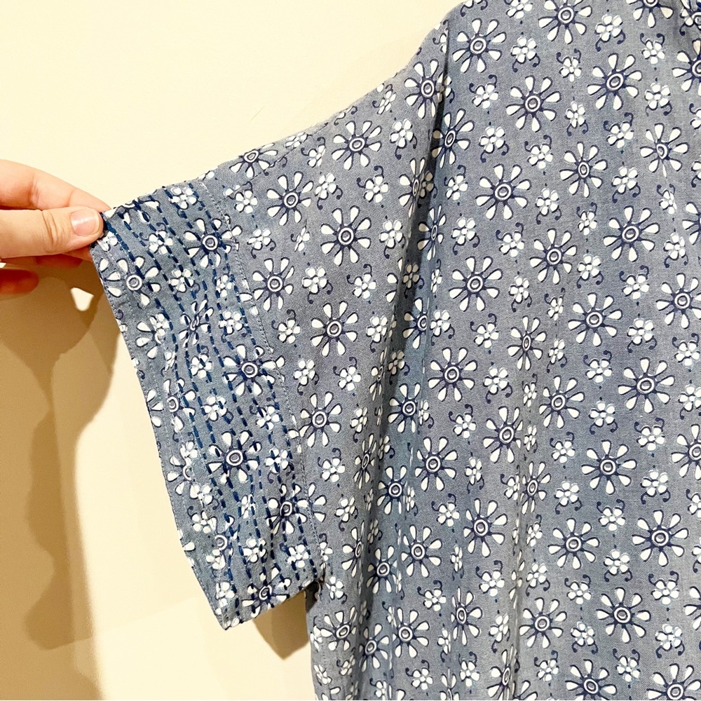 NWOT Roller Rabbit Wythe Printed Tassel Pocket Floral 100% Cotton Mini Dress - Picture 12 of 14